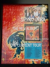 Spyro Gyra Alternating Currents Tour Rare Original Promo Poster Ad Framed!