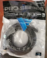 vanco PRO SERIES PROHD15 hdmi cable 18gbps 15ft 24awg