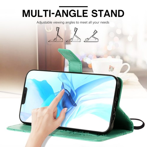 Magnetic Leather Wallet Case For iPhone 13 12 Pro Max 11 XS XR 876 SE Flip Cover - Picture 4 of 59