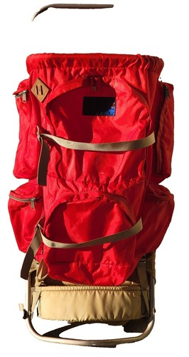 Roots Athletics hiking backpack RED | eBay
