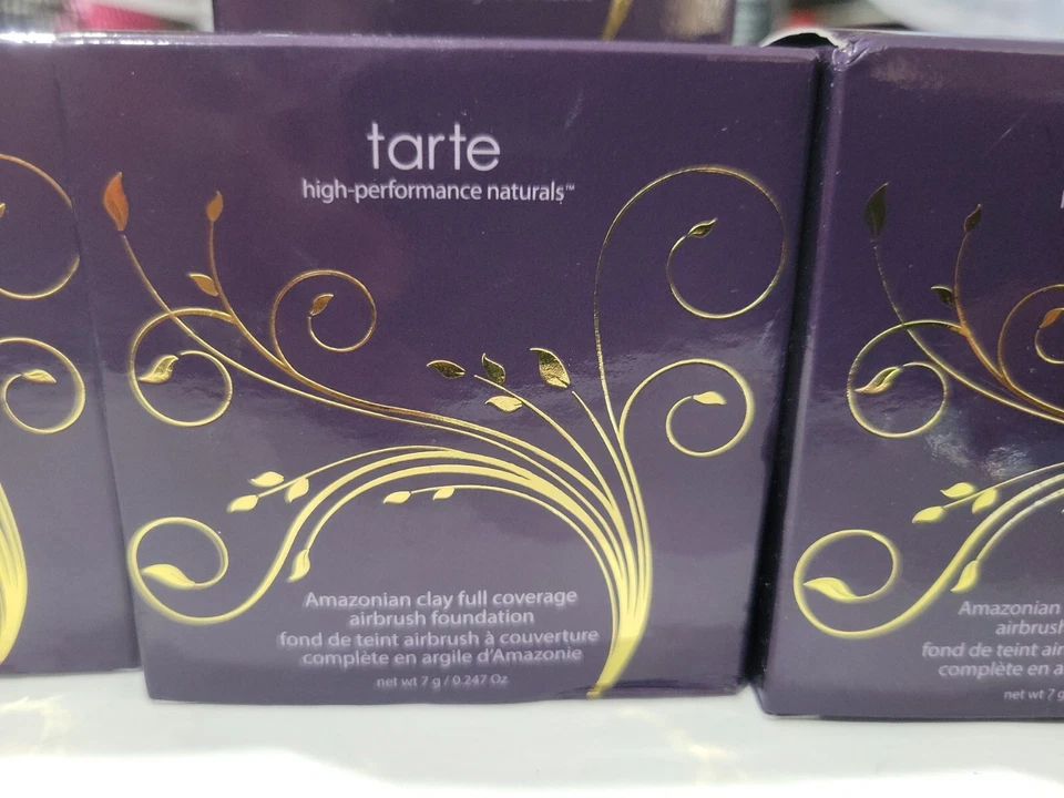 TARTE Amazonian Clay Full Coverage Airbrush Foundation All Shades Brand NIB - Image 2 of 4
