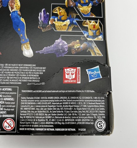 TRANSFORMERS BEAST WARS CHEETOR WALMART EXCLUSIVE NEW - 第 3/3 張圖片
