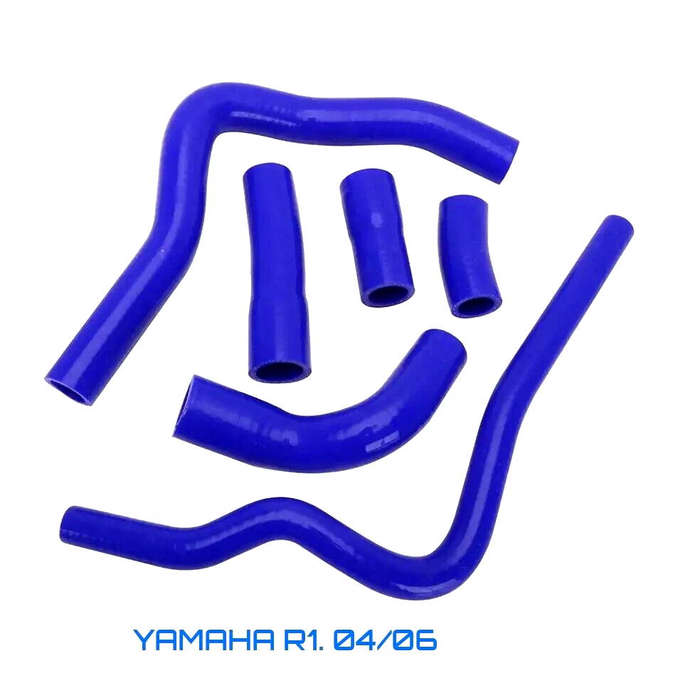 R1 YAMAHA SILICONE RADIATOR HOSES 2004-2006 - UK BASED SELLER - Image 2 of 4