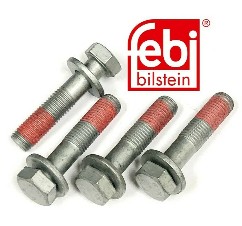 Juego de 8 pernos hexagonales + arandelas para bujes/rodamientos de rueda delantera BMW E39 E60 E65 Foto 2 de 4