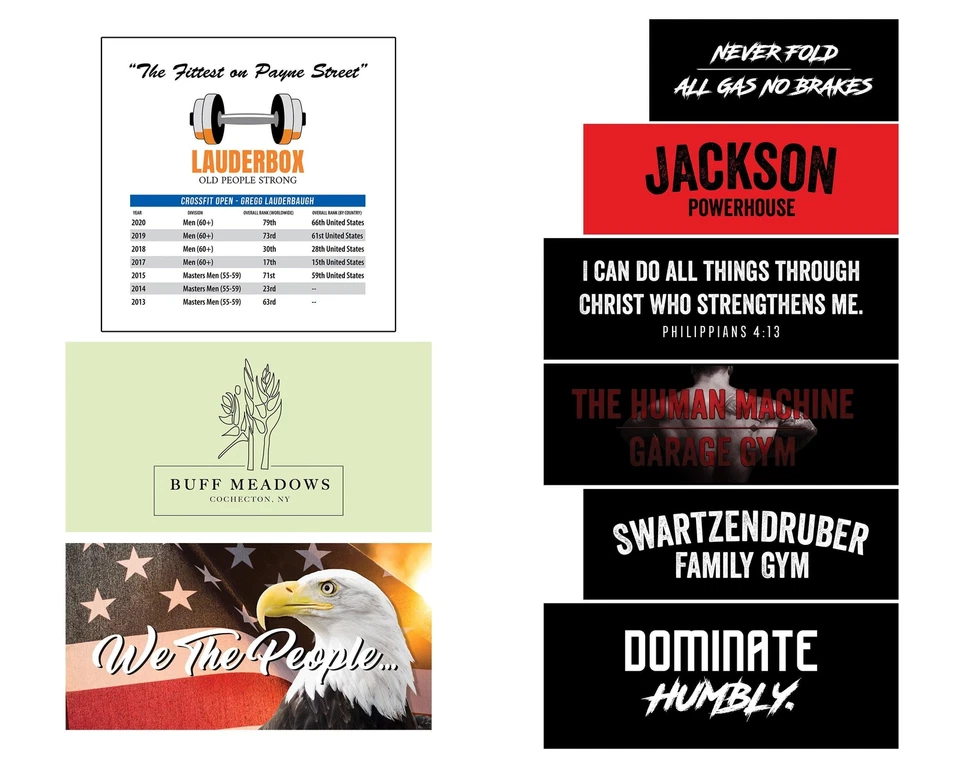 Custom Fabric Banner - Personalized Motivational Wall Art Flag - Image 4 of 4