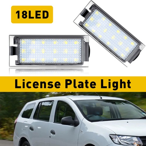 2pcs Number License Plate LED Bulb Lamp Fit Opel Movano Opel Vivaro