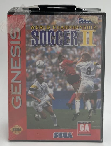 World Championship Soccer II Sega Genesis Game Sealed