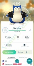 Pokémon Go   Shiny Snorlax wearing a studded...