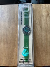 Swatch Automatic Earth Summit Watch 1992 UN Conference SAK102 BRAND NEW 