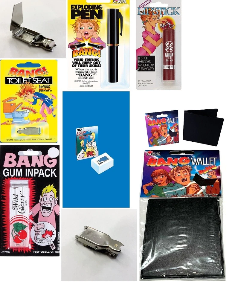 BANG CAP DETONATOR FUNNY PRACTICAL JOKE PRANK TRICK MENS BOYS TOY GIFT PRESENT