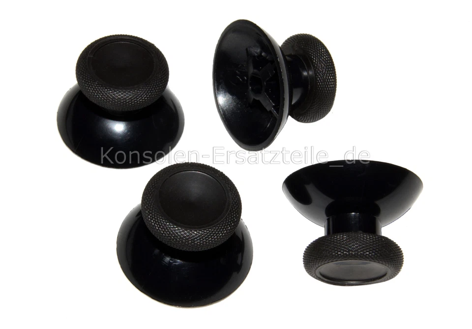 MARKENLOS 2 Paare Thumbsticks Caps Kappen 4x Analogsticks für XBOX ONE Controller schwarz