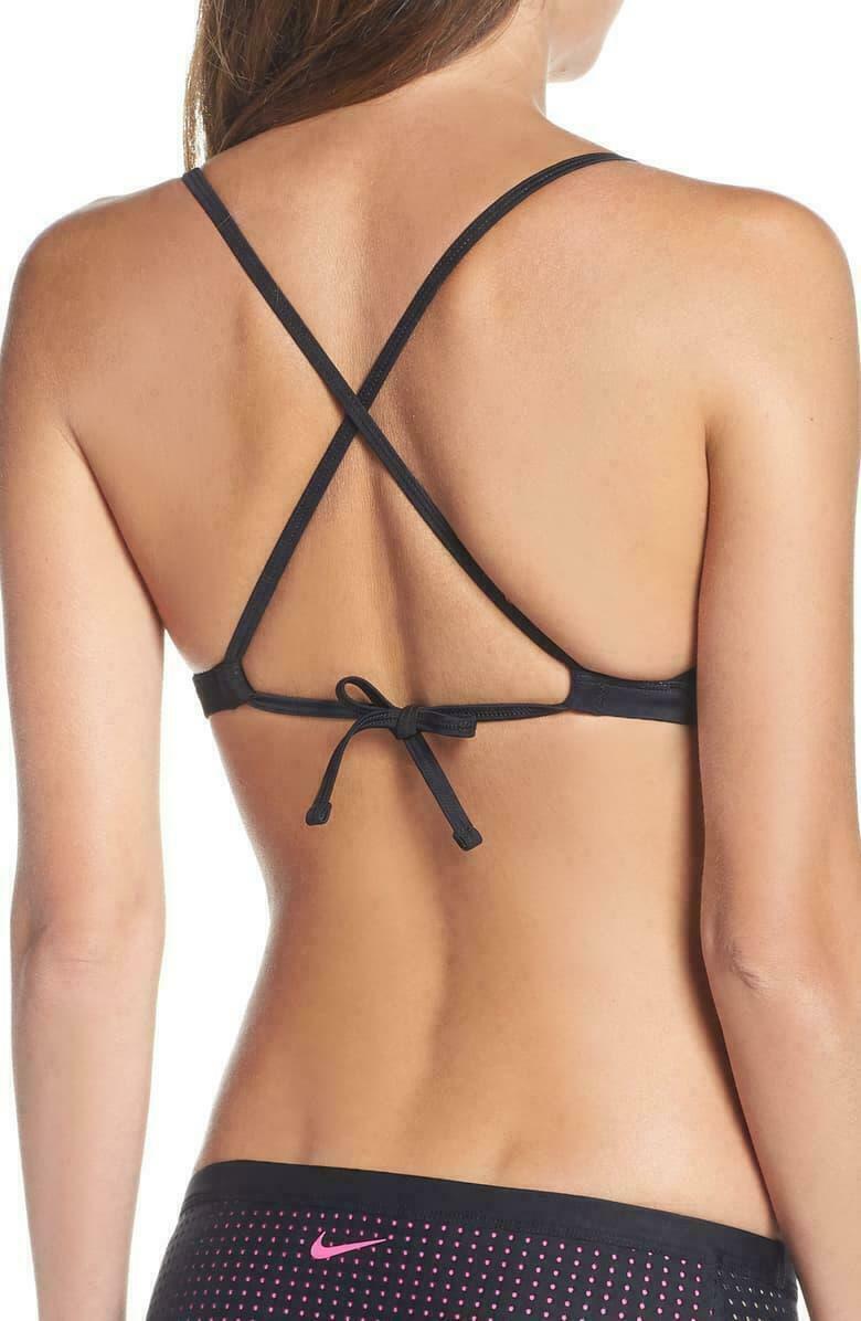 関税込み【NIKE】Nike Tieback Bikini Top Amazon.com: Nike Hydrastrong Solid Tie Back Bikini Top