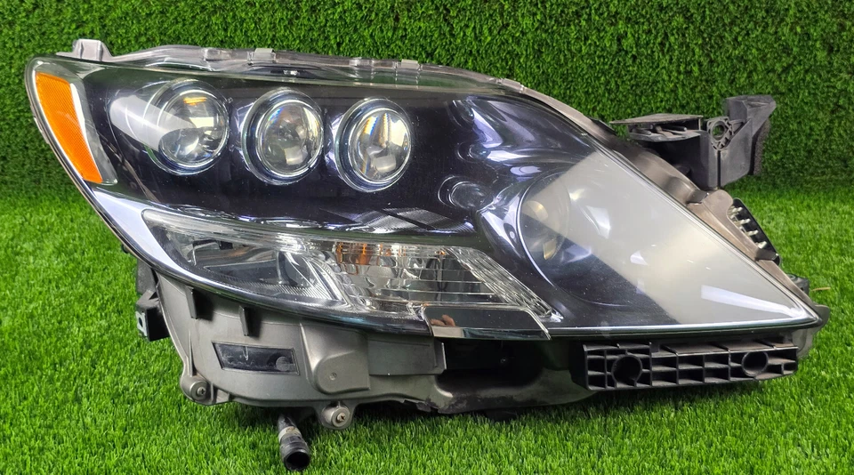 Par de faros de triple haz de xenón HID 2007-2009 Lexus LS460 LS460L LS600H OEM Foto 2 de 4