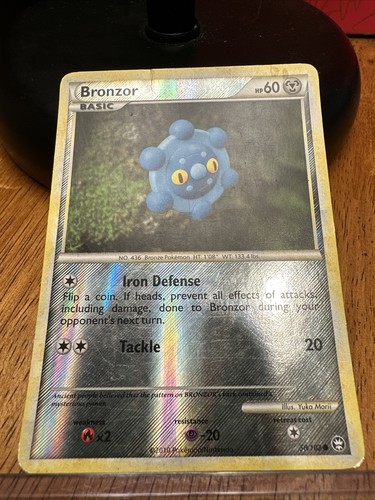 Bronzor 58/102 Triumphant Reverse Holo - Picture 3 of 10