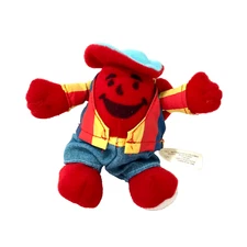 Rare Kool-Aid Man Mini Beanbag Filled Stuffed Toy Kraft