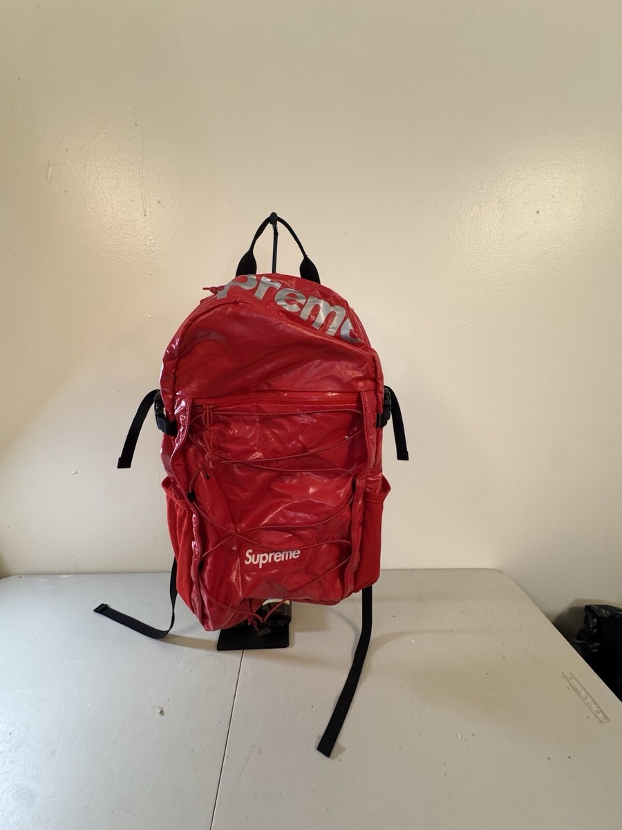 Supreme FW17 Backpack Red | eBay