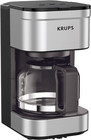 Simply Brew Compact 5 Cup Coffee Maker: Stainless Steel Design, Pause & Brew, Ke