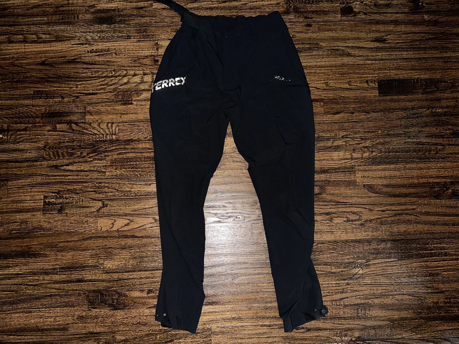 Pantalon de pluie ADIDAS X KITH Terrex noir léger cargo randonnée homme taille M