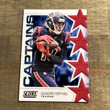 2019 Score Football Captains #26 DeAndre Hopkins Texans Cardinals F22