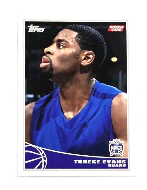 2009-10 Topps Tyreke Evans Rookie Sacramento Kings #327