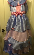 Goodmark Girls Southern Queen 2 Piece Halloween Costume Size M 8-10 Hoop Skirt