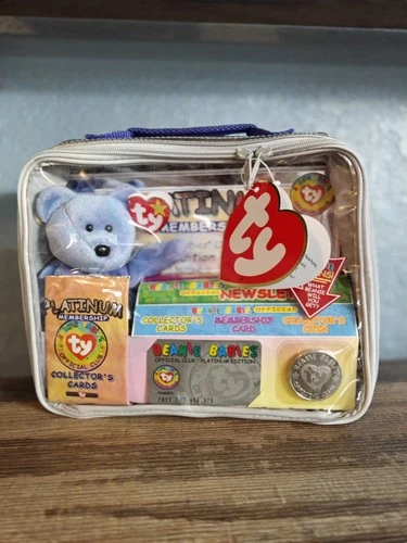 Ty Beanie Babies Vintage 1999 Platinum Edition Club Kit - Unopened Collectible