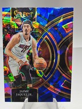 2023-24 Jaime Jaquez Jr. RC Panini Select #102 Premier Level Blue Ice Prizm