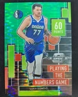 Luka Doncic 2022-23 Contenders Optic Playing The Numbers Game Green Pulsar 22/25