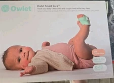 Owlet Smart Sock 3rd Gen Voice & Breathing Baby Monitor