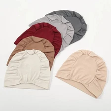 Cotton Muslim Hijab Caps New Premium Fashion Closed Hijab Underscarf Musliman Tu