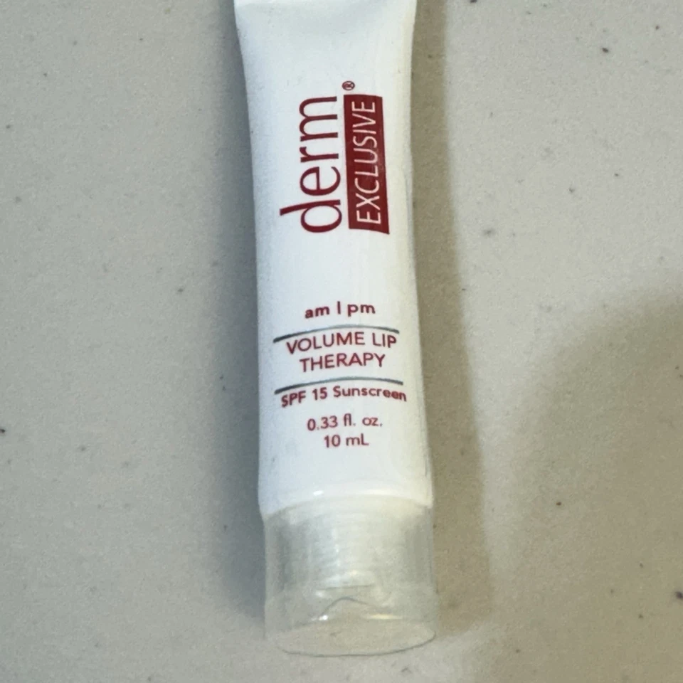 Derm Exclusive AM | PM Volume Lip Therapy Hydrate Repair SPF 15 Sealed .33 oz - Image 3 of 4