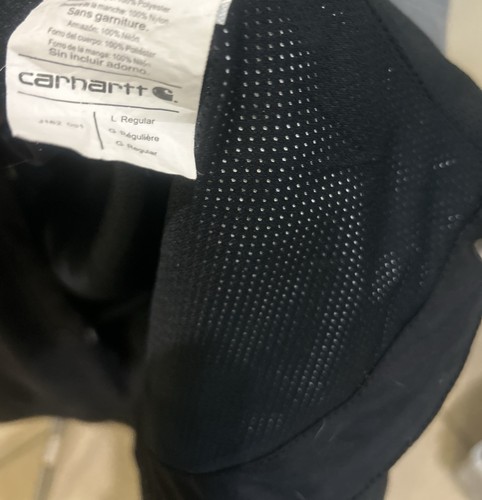Carhartt Storm Defender Relaxed Fit Heavyweight Softshell Jacket Black Men's L - Picture 7 of 11