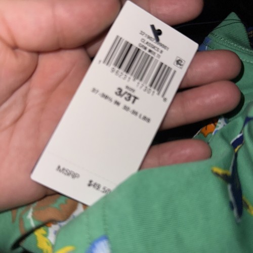 Polo Ralph Lauren Kleinkinder Jungen Polo Bear Baumwolljersey T-Shirt Größe 3T - Bild 3 von 3