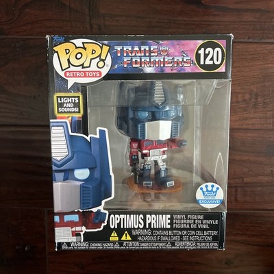 Funko Pop! RT Vinyl: Transformers - Optimus Prime - Funko Web Exclusive #120