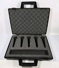 Microphone Case Hard Shell Carrying For 5 Wireless Mics