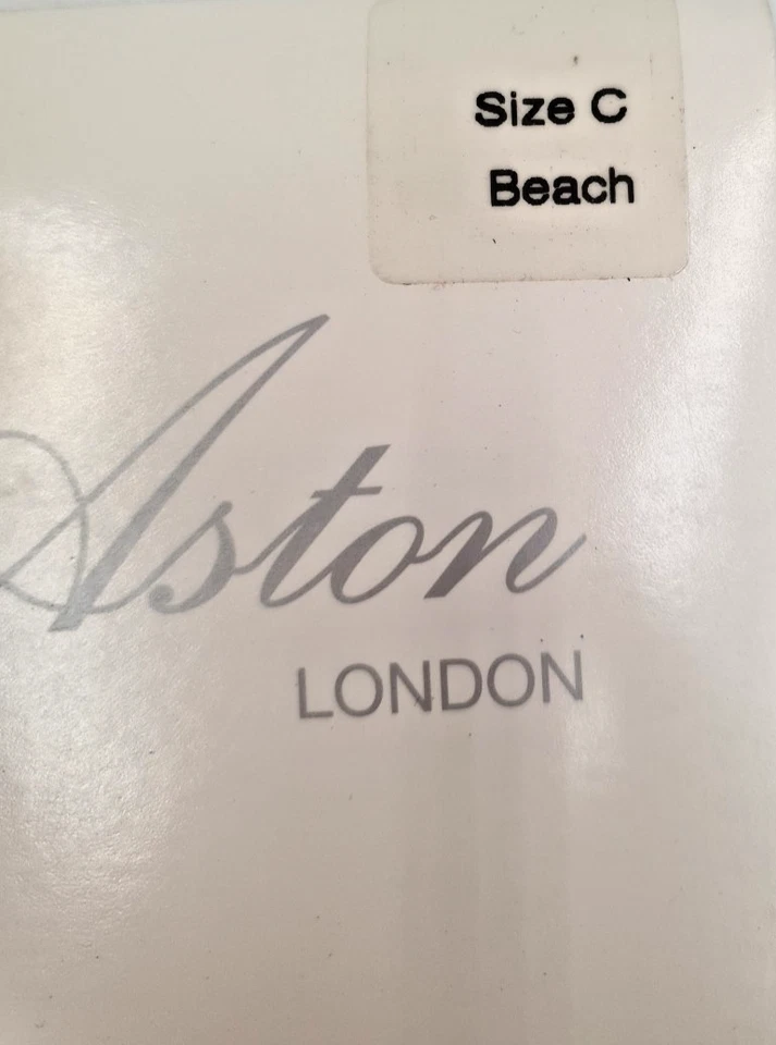 Medias de tul florales Jonathan Aston Beach talla C grandes 86 % poliamida nuevas en paquete Foto 4 de 4