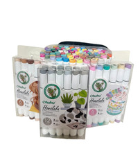 Lot of Ohuhu Brush  Chisel Tip Alcohol Art Markers Perfect Condition