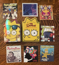 DVD BOX SET THE SIMPSONS COMPLETE NINETH SEASON MINI POSTERS 2006 LISA HEAD