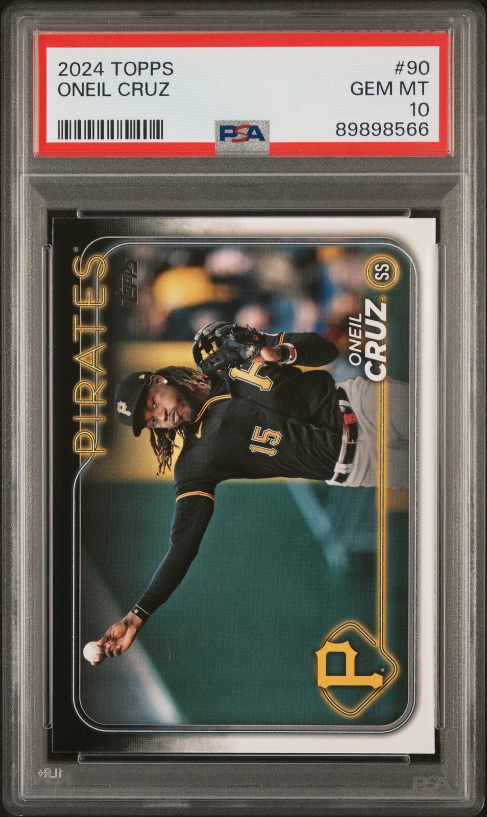2024 TOPPS #90 ONEIL CRUZ PSA 10