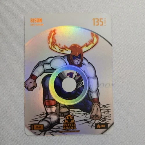 2025 BO JACKSON BATTLE ARENA FIRE TRACK FOIL- BISON -FT- 47