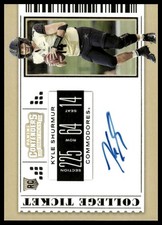 2019 Panini Contenders Draft Picks Collegiate #264 Kyle Shurmur