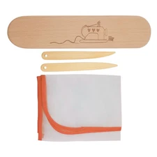 Tailor Clapper for Ironing Pressing Block Durable Smooth Hardwood for Flattening