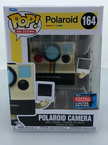Funko POP! Ad Icons: Camera Vinyl Figure 2022 Fall Convention Exclusive DAMAGED