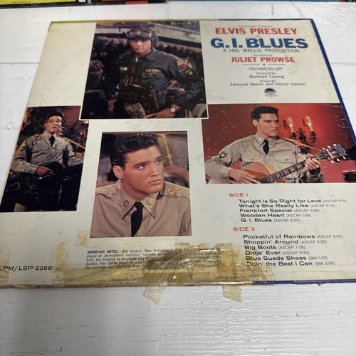 3 LP Lot- Elvis -It Happened at the World's Fair & Almost Love & GI Blues - Picture 3 of 11