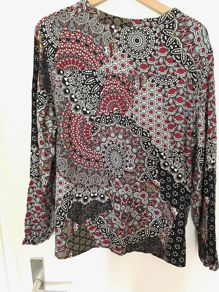 Coline  Damen   Tunika,  schöne  Farben und Muster    Gr. XXL   Viskose - Bild 2 von 4