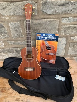 Lanikai Model LU22CGC Hawaiian Ukulele 4 String W/ Padded Carry Bag & Song Book