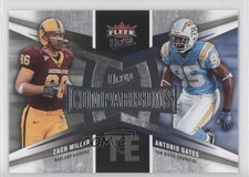 2007 Fleer Ultra Ultra Comparisons Zach Miller Antonio Gates #UC-MG HOF ic4
