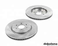 Bremsscheiben FüR Nissan Pathfinder 3 4.0 4WD 2.5 Dci NP300 Navara 01.05 - 12.25