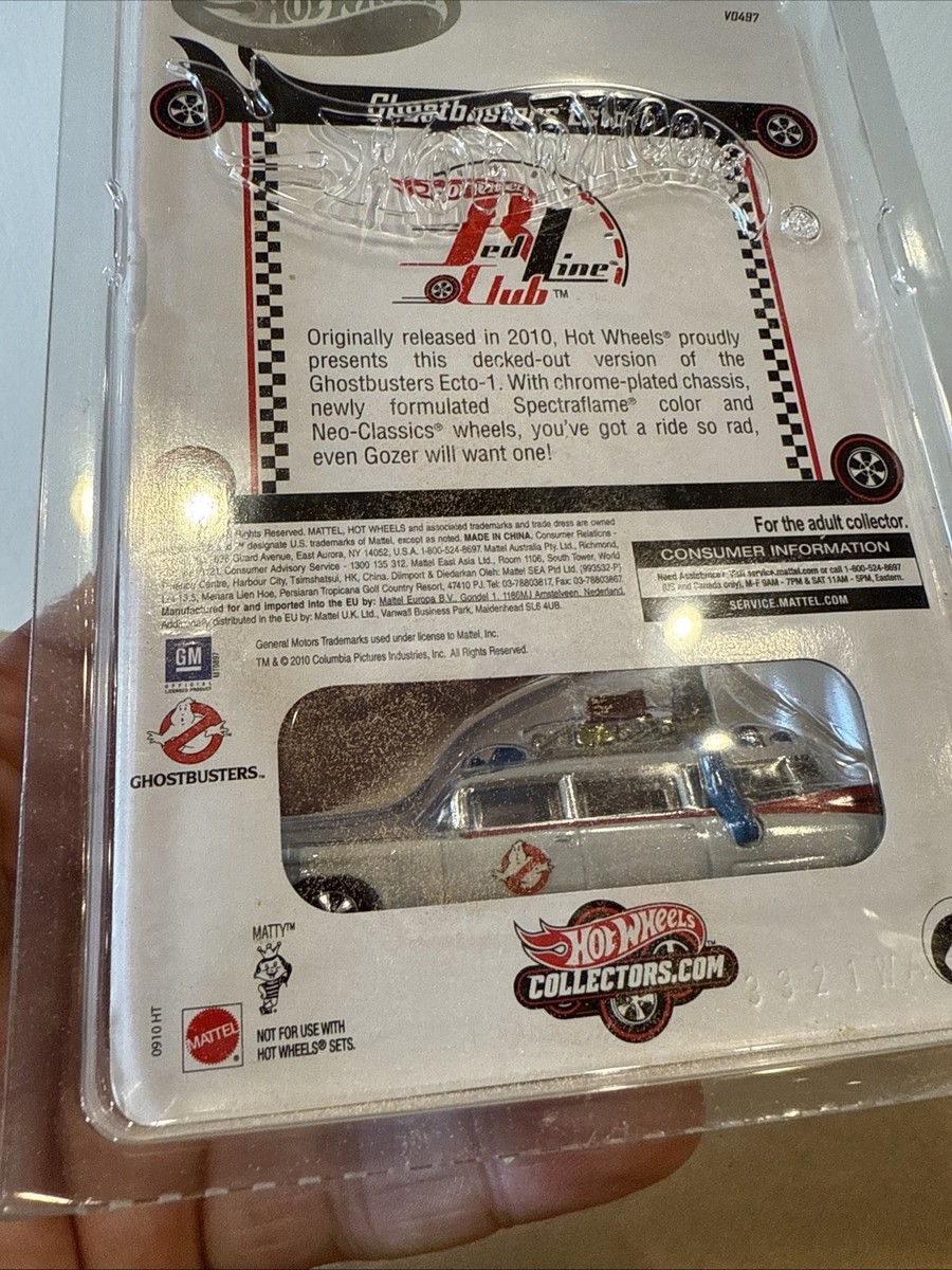 2011 Hot Wheels RLC Club Exclusive Ghostbusters Ecto-1 Car #2,267
