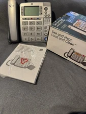 See And Hear Loud And Clear Cordless Phone By GE